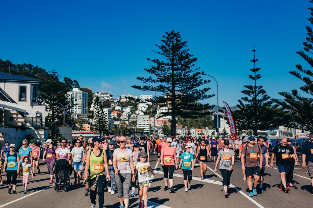 The volunteer experience during Wellington Round the Bays