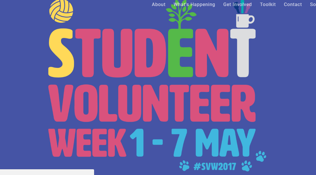 Student Volunteer Week recognises effort and achievements