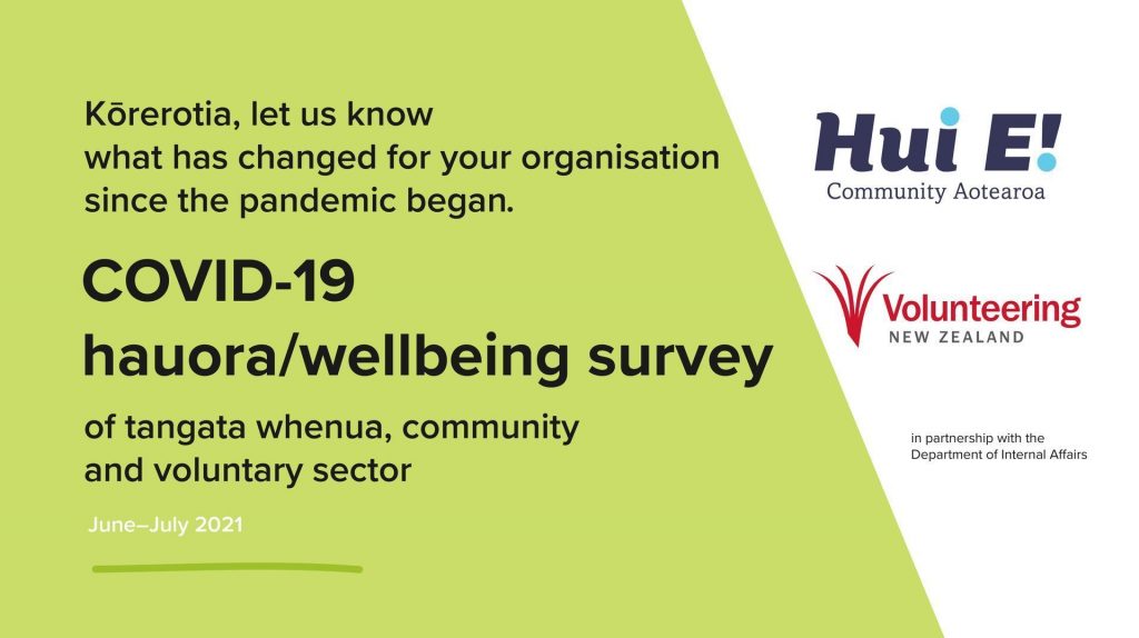 COVID-19 Hauora/wellbeing survey